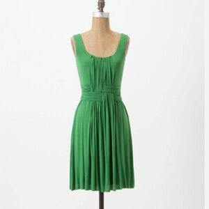 Bailey 44 - Over and Under by Anthropologie - Green Mini Dress - Size Large
